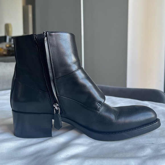 Prada black ankle boots, size 5.5 - Picture 6 of 11